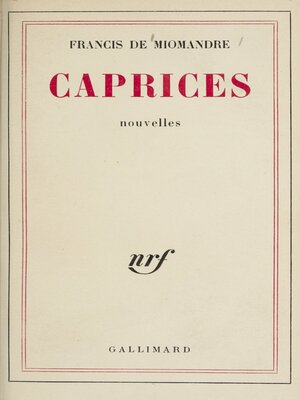 cover image of Caprices